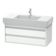 Duravit Meuble sous-lavabo Ketho 100x45,5 cm, blanc mat, 2 tiroirs, suspendu-1