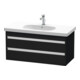 Duravit Meuble sous lavabo Ketho 100x45,5 cm, blanc œuf, 2 tiroirs, suspendu-1