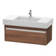 Duravit Meuble sous lavabo Ketho 100x45,5 cm, noyer naturel, 1 tiroir, suspendu-1