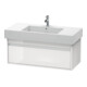 Duravit Meuble sous lavabo Ketho 100x45,5 cm, taupe, 1 tiroir, suspendu-4