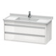 Duravit Meuble sous-lavabo Ketho 100x45,5 cm, Taupe, 2 tiroirs, suspendu-2