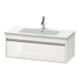 Duravit Meuble sous lavabo Ketho 100x47,5 cm, bas. ma, 1 tiroir, suspendu-4