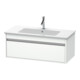 Duravit Meuble sous-lavabo Ketho 100x47,5 cm, blanc mat, 1 tiroir, suspendu-1