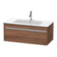 Duravit Meuble sous lavabo Ketho 100x47,5 cm, noyer naturel, 1 tiroir, suspendu-1