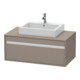 Duravit Meuble sous-lavabo Ketho 100x55 cm, blanc mat, 1 tiroir, suspendu-1