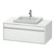 Duravit Meuble sous lavabo Ketho 100x55 cm, blanc mat, 1 tiroir, suspendu-1