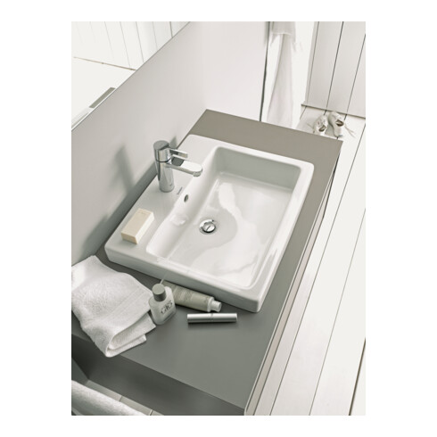 Duravit Meuble sous-lavabo Ketho 100x55 cm, blanc mat, 1 tiroir, suspendu