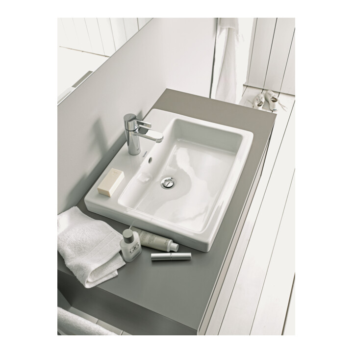 Duravit Meuble sous-lavabo Ketho 100x55 cm, blanc mat, 1 tiroir, suspendu