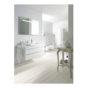 Duravit Meuble sous-lavabo Ketho 100x55 cm, blanc mat, lavabo encastré moyen, 2 tiroirs-3