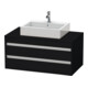 Duravit Meuble sous-lavabo Ketho 100x55 cm, E s, f AWT milieu, 2 tiroirs-1