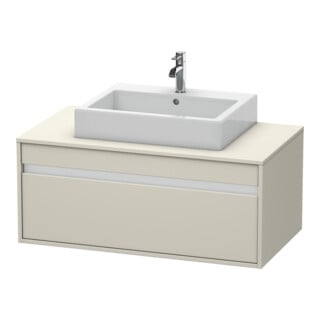 Duravit Meuble sous-lavabo Ketho 100x55 cm, H, pour AWT milieu, 1 tiroir, suspendu