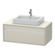 Duravit Meuble sous-lavabo Ketho 100x55 cm, H, pour AWT milieu, 1 tiroir, suspendu-1