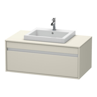 Duravit Meuble sous-lavabo Ketho 100x55 cm, H, pour EWT moyen, 1 tiroir, suspendu