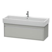 Duravit Meuble sous-lavabo Ketho 115x44 cm, béton gris, 1 tiroir, suspendu