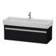 Duravit Meuble sous-lavabo Ketho 115x44 cm, blanc œuf, 1 tiroir, suspendu-1