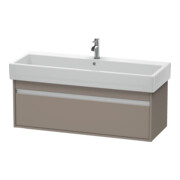 Duravit Meuble sous-lavabo Ketho 115x44 cm, mat, 1 tiroir, suspendu