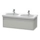 Duravit Meuble sous-lavabo Ketho 115x45,5 cm, béton gris, 1 tiroir, suspendu-1
