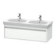 Duravit Meuble sous-lavabo Ketho 115x45,5 cm, blanc mat, 1 tiroir, suspendu-1