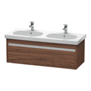 Duravit Meuble sous-lavabo Ketho 115x45,5 cm, noyer foncé, 1 tiroir, suspendu-1