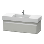 Duravit Meuble sous-lavabo Ketho 120x45,5 cm, béton gris, 1 tiroir, suspendu-1