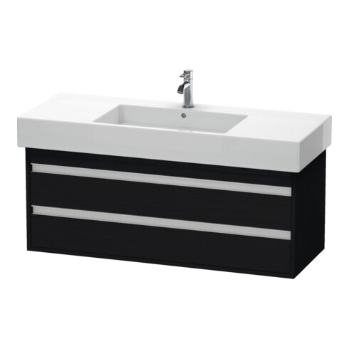 Duravit Meuble sous lavabo Ketho 120x45,5 cm, blanc œuf, 2 tiroirs, suspendu