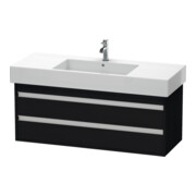 Duravit Meuble sous lavabo Ketho 120x45,5 cm, blanc œuf, 2 tiroirs, suspendu