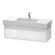 Duravit Meuble sous-lavabo Ketho 120x45,5 cm, taupe, 1 tiroir, suspendu