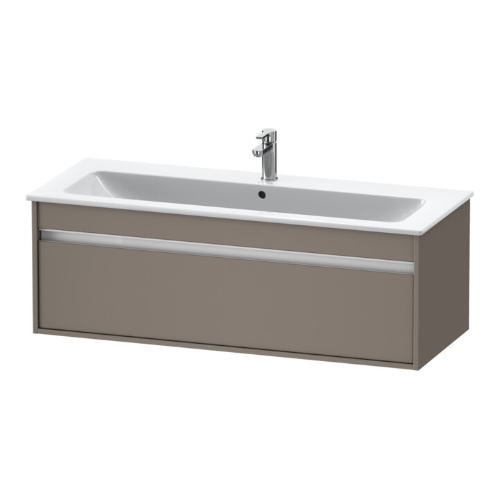 Duravit Meuble sous-lavabo Ketho 120x47,5 cm, bas, 1 tiroir, suspendu mural