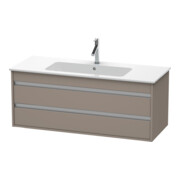 Duravit Meuble sous lavabo Ketho 120x47,5 cm, bas, 2 tiroirs, suspendu-1