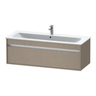 Duravit Meuble sous lavabo Ketho 120x47,5 cm, beige, 1 tiroir, suspendu