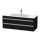 Duravit Meuble sous-lavabo Ketho 120x47,5 cm, blanc œuf, 2 tiroirs, suspendu-1