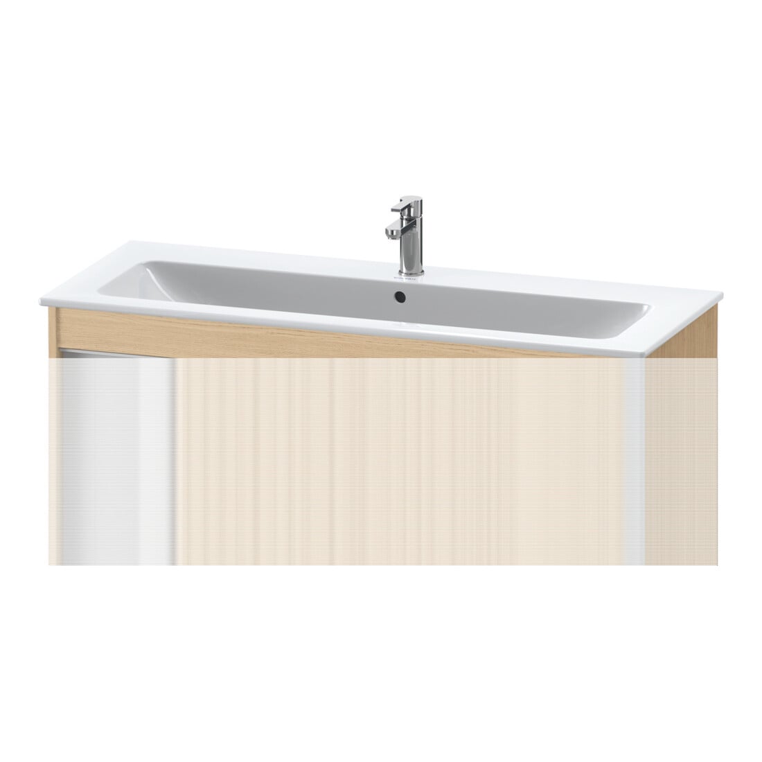 Duravit Meuble sous-lavabo Ketho 120x47,5 cm, chêne œuf, 1 tiroir, suspendu