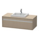 Duravit Meuble sous-lavabo Ketho 120x55 cm, beige, 1 tiroir, suspendu-1