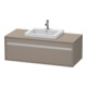 Duravit Meuble sous-lavabo Ketho 120x55 cm, blanc mat, 1 tiroir, suspendu-1