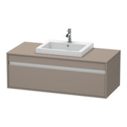 Duravit Meuble sous-lavabo Ketho 120x55 cm, blanc mat, 1 tiroir, suspendu-1