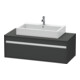 Duravit Meuble sous-lavabo Ketho 120x55 cm, gris mat, avec AWT, 1 tiroir, suspendu-1