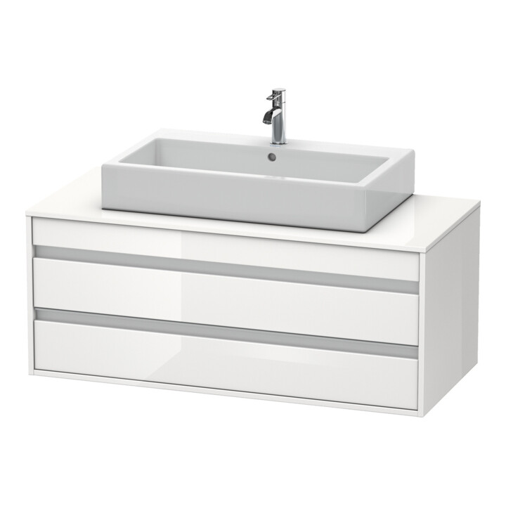 Duravit Meuble sous-lavabo Ketho 120x55 cm, H, pour AWT central, 2 tiroirs