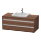 Duravit Meuble sous lavabo Ketho 120x55 cm, N d, lavabo encastré moyen, 2 tiroirs-1