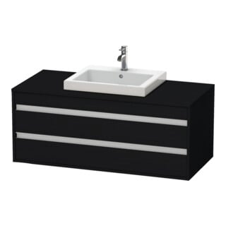 Duravit Meuble sous-lavabo Ketho 120x55cm, E sw, pour lavabo encastré, 2 tiroirs