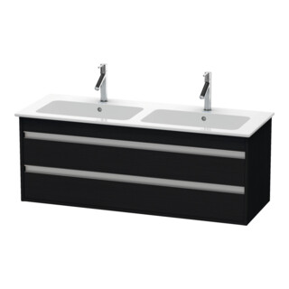 Duravit Meuble sous lavabo Ketho 127x47,5x48 cm, 2 tiroirs, suspendu, blanc œuf