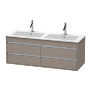 Duravit Meuble sous lavabo Ketho 127x47,5x48 cm, 4 tiroirs, suspendu, basique