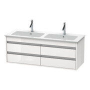 Duravit Meuble sous-lavabo Ketho 127x47,5x48 cm, 4 tiroirs, suspendu, graph ma-3