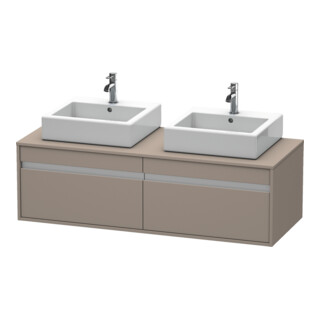 Duravit Meuble sous lavabo Ketho 140x55x42,6 cm, f AWT, 2 AZ, B bs, ba ma
