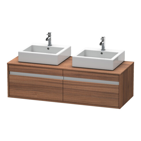 Duravit Meuble sous lavabo Ketho 140x55x42,6 cm, f AWT, 2 AZ, B bs, N Nat