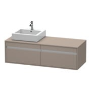 Duravit Meuble sous lavabo Ketho 140x55x42,6 cm, f AWT, 2 AZ, B L, bas. ma
