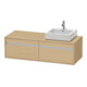 Duravit Meuble sous-lavabo Ketho 140x55x42,6 cm, f AWT, 2 tiroirs, droite, chêne naturel-1