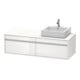 Duravit Meuble sous-lavabo Ketho 140x55x42,6 cm, f AWT, 2 tiroirs, droite, chêne naturel-3