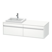 Duravit Meuble sous-lavabo Ketho 140x55x42,6 cm, f EWT, 2 AZ, B g, bl m-1
