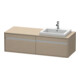 Duravit Meuble sous lavabo Ketho 140x55x42,6 cm, f EWT, 2 AZ, droite, sans poignées-1
