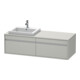 Duravit Meuble sous-lavabo Ketho 140x55x42,6 cm, f EWT, 2 tiroirs, B gauche, bg m-1